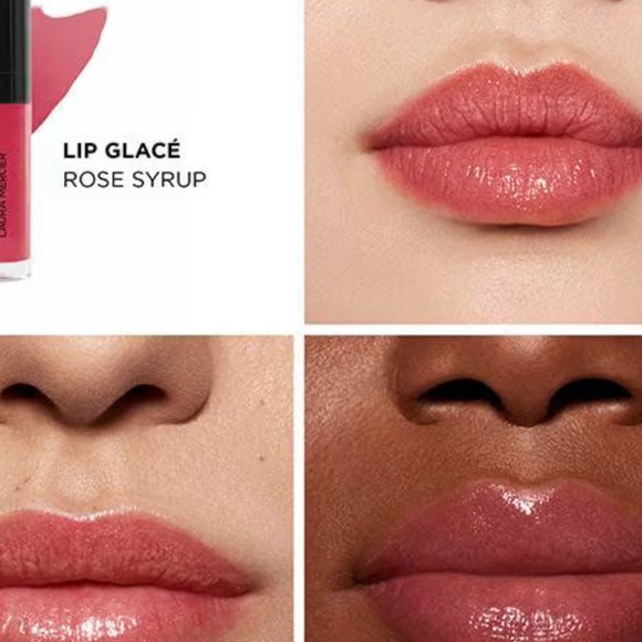Laura Mercier Lip Glacé -Rose Syrup - Picture 3 of 5
